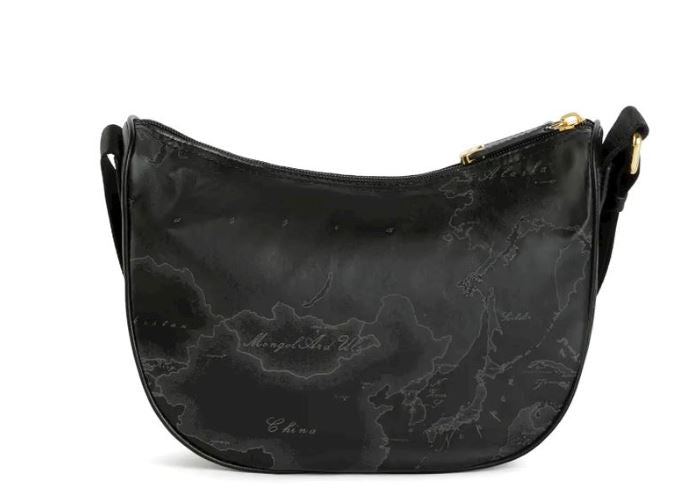 Alviero Martini 1A Classe Tracolla Mezzaluna Piccola Geo Soft C S006 6900 Col 0001 Nero